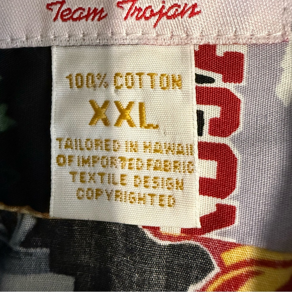 Reyn Spooner men's Collegiate USC Trojans hawaiian button down shirt‎ size XXL - Picture 4 of 12